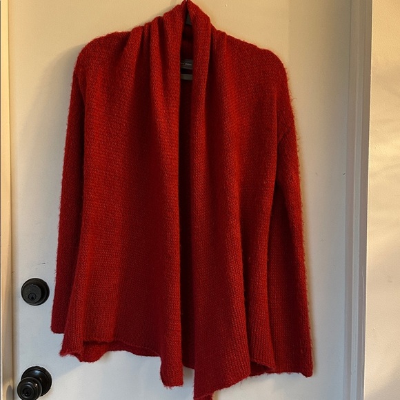 Wooden Ships Sweaters - Wooden Ships Paolo Buendia Red Open Sweater cardigan Mohair Wool Blend X/S